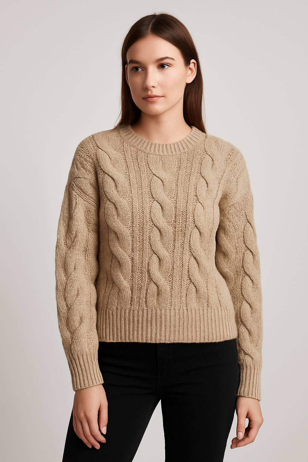 Milava™ Sweter kaszmirowy Elora